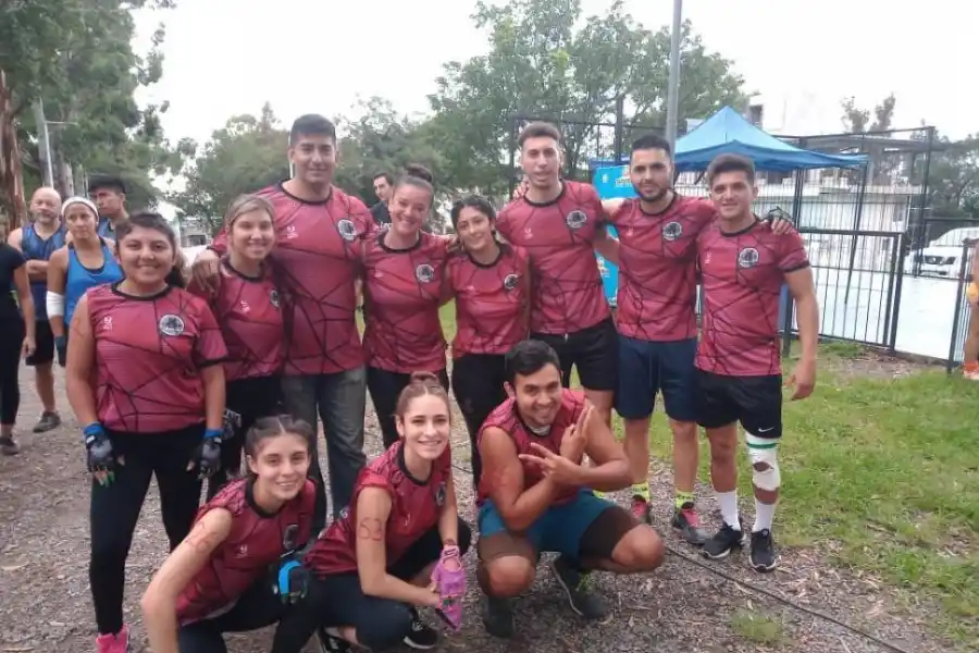 ALEGRÍA. Llegar a la meta en equipo, una de las mayores satisfacciones.