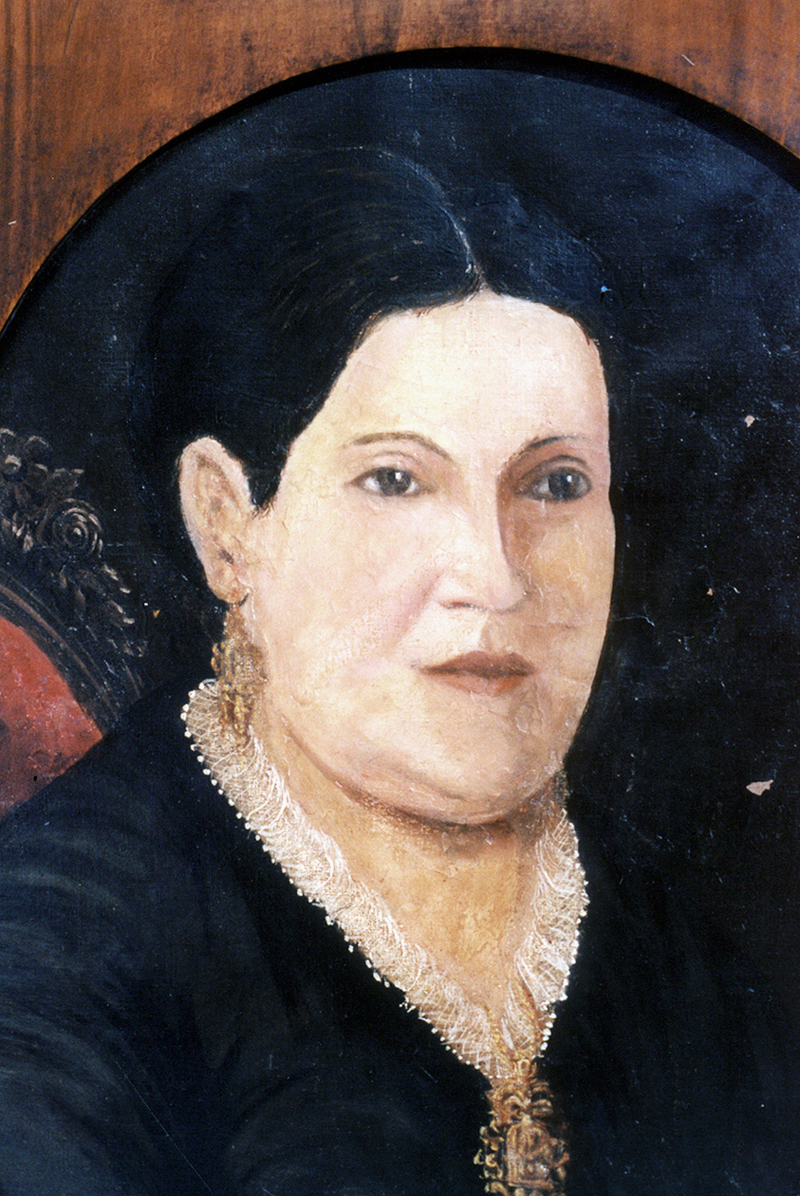 “LA AMITA”. Cuadro de doña Micaela Salvatierra de Iramain.