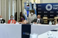 Manzur y Gómez Alcorta firmaron acuerdos para combatir la violencia de género