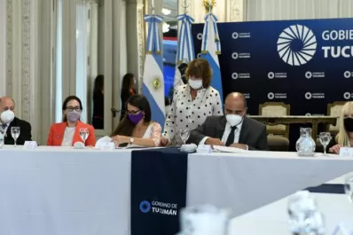 Manzur y Gómez Alcorta firmaron acuerdos para combatir la violencia de género