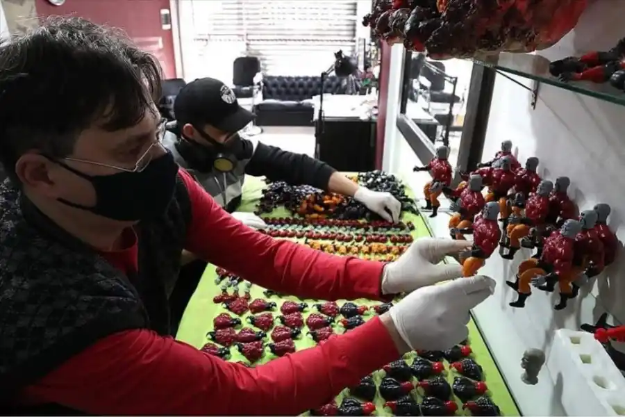 HE MAN. La línea de He Man es una de las más buscadas y Argentina tiene una de las mayores variantes a nivel mundial.