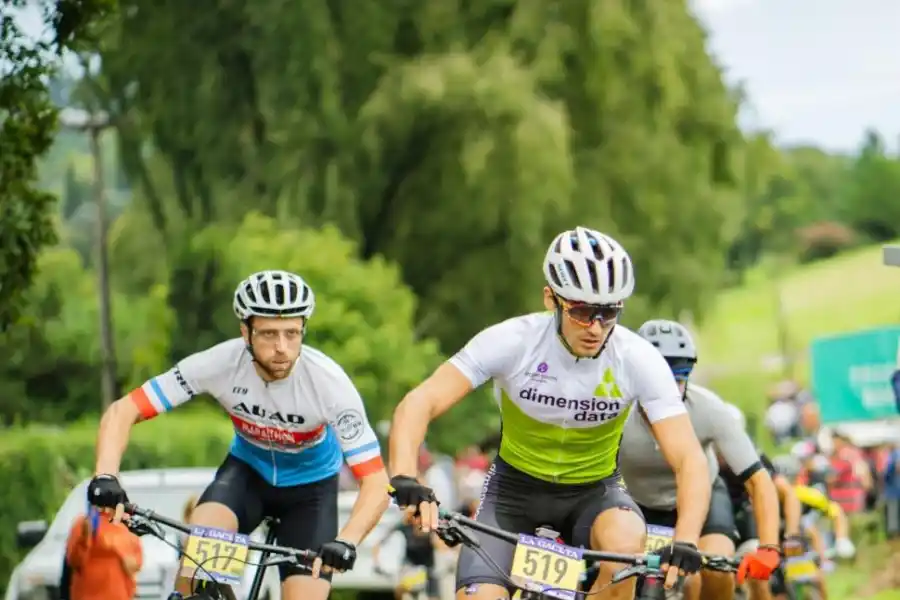 MASTER “A-2”. Nicolás Rougés (519) impuso un muy buen ritmo desde el comienzo y logró una gran victoria en la primera fecha del Campeonato Tucumano de la especialidad cross rural.