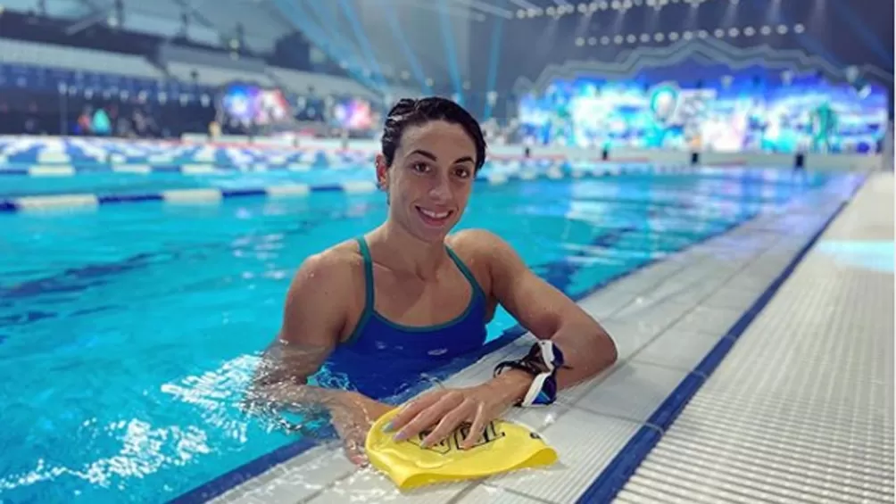La argentina Julia Sebastián obtuvo una medalla de oro en el Sudamericano de Natación