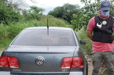 Recuperan el auto robado en un violento atraco