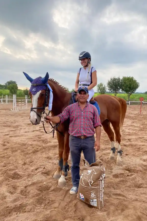 IMPARABLE. Lourdes Cossio triunfó en dos pruebas.