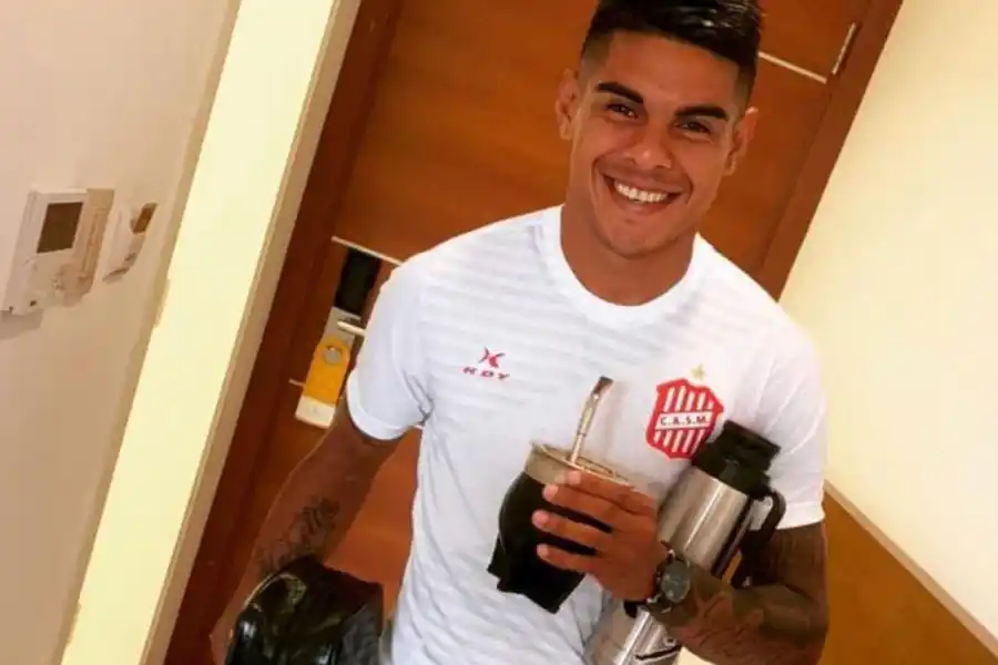 FELICIDAD. Eso es lo que muestra Cuevas, por haber llegado a San Martín. LA GACETA / FOTO DE INÉS QUINTEROS ORIO