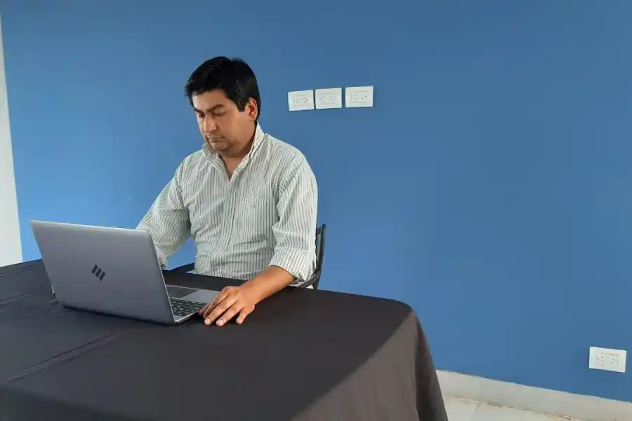 Leopoldo Rodríguez, intendente de La Cocha.