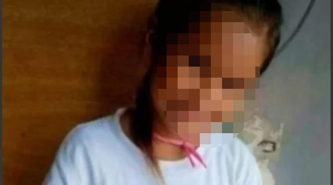 MAIA BELOSO. La niña de 7 años fue hallada con vida.