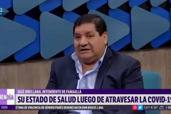 Orellana se paró al lado de Manzur