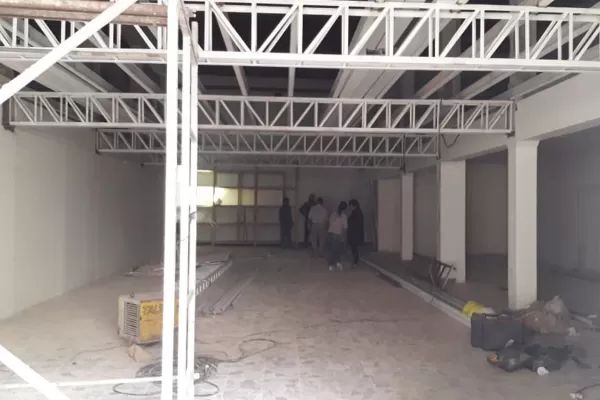 Construyen en el Timoteo Navarro la nueva área de reserva y otra sala para exposiciones
