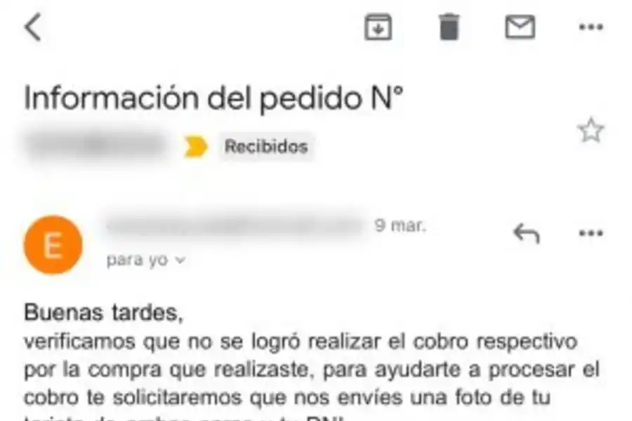 Advierten sobre una nueva modalidad de estafa por correo electrónico: qué hacer