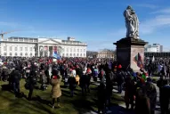 Protestas en Europa contra las restricciones