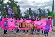 Multitudinaria marcha en Burruyacu tras un caso de abuso sexual en grupo