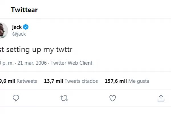 A 15 años del primer tweet de la historia ¿Cuál es su millonaria valuación en una subasta?