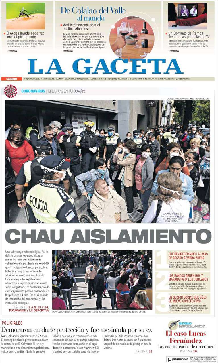 Fue un viernes, día en el que los bancos volvieron a atender al público. El caos dominó la city tucumana en una mañana de furia.