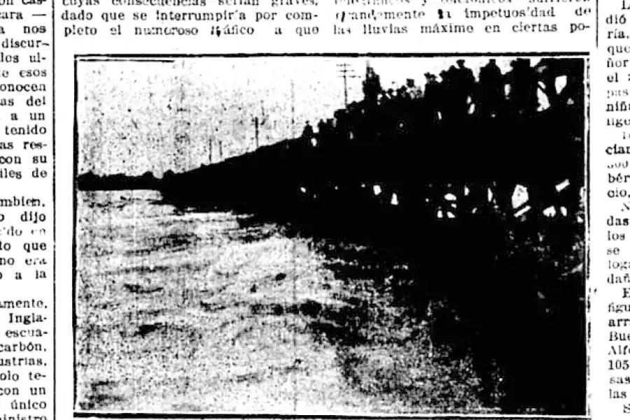 La crecida del Salí de 1921 y el Lucas Córdoba