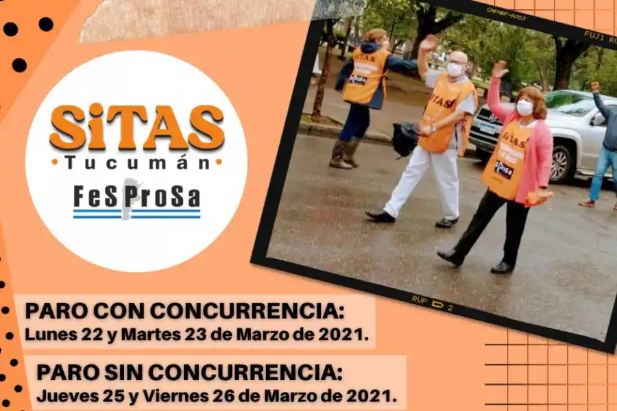 Nueva semana de paro en hospitales de Tucumán por parte de los trabajadores de la salud