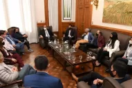 Los legisladores del bloque Lealtad Peronista se reunieron con Manzur 