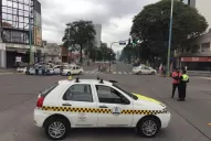 Hirieron a un taxista para robarle y sus compañeros salieron a protestar: cortaron Mate de Luna