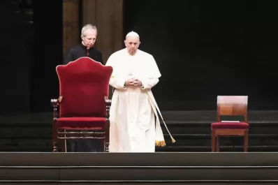 Por el coronavirus, el Papa celebrará el Viernes Santo en una ceremonia reducida