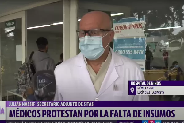 En el hospital de Niños advirtieron restricciones en el suministro de insumos