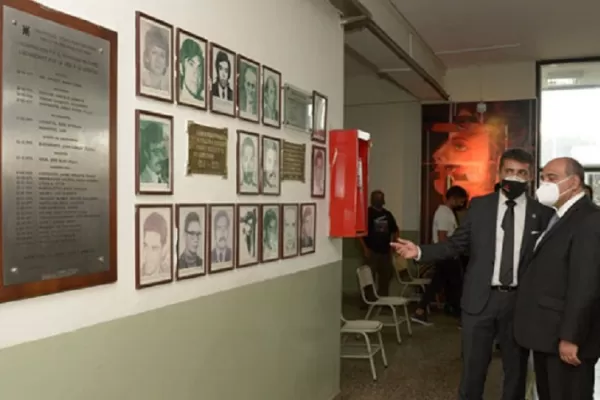 Manzur: Cuando escuchamos los nombres de todos los desaparecidos se nos pone la piel de gallina”