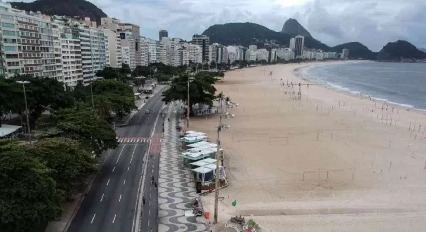 SIN GENTE. Las playas de Río de Janeiro.