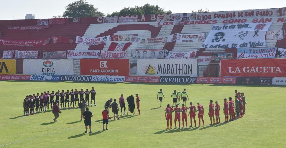 EN EL ESTADIO. Varias de las empresas que se sumaron como nuevos auspiciantes del club, tendrán su lugar en la publicidad estática del estadio de La Ciudadela. 