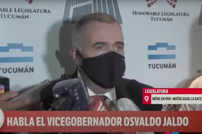 Jaldo: no tengo trato y hace tiempo que no converso con el Gobernador