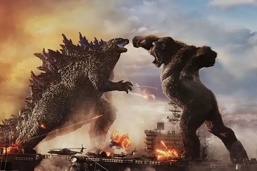 ENORMES Y FURIOSOS. Godzilla y King Kong se enfrentan en una lucha que causará destrucción y de cuyo resultado depende el futuro del mundo. 