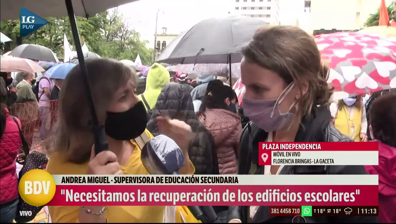 ¿SANCIÓN? Separaron del cargo a la docente que había denunciado el mal estado de edificios escolares en Tucumán.