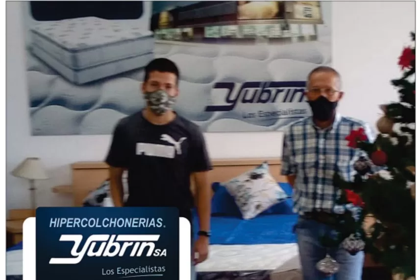 Números de la Suerte: Rubén Ernesto García compró tres almohadas viscoelásticas en Yubrín