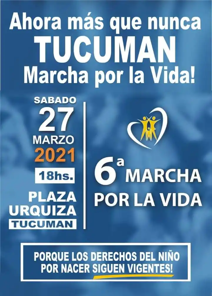 Convocan a una marcha en defensa del niño por nacer y la madre embarazada