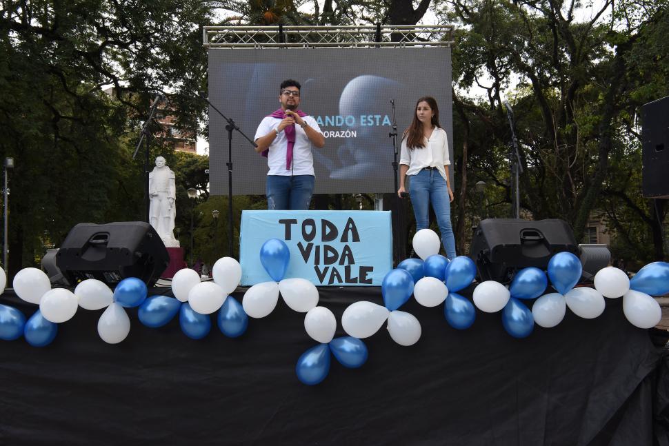 EL LEMA. “Toda vida vale” es una de las proclamas de la Iglesia católica. 
