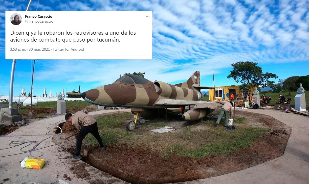 Pánico, sorpresa y humor: así vivieron los tucumanos el paso de los aviones de guerra