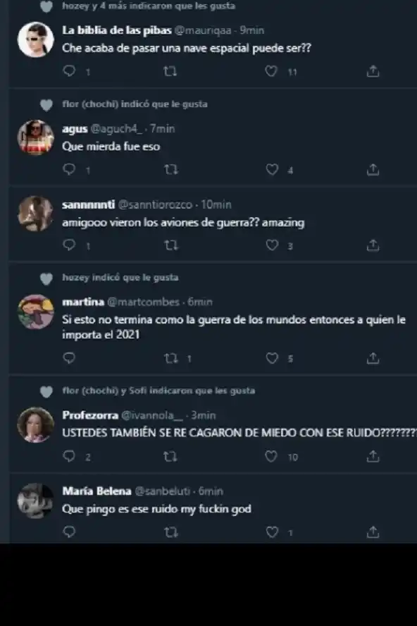 Pánico, sorpresa y humor: así vivieron los tucumanos el paso de los aviones de guerra