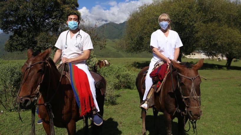 Covid-19: las vacunas llegaron a las poblaciones de alta montaña 
