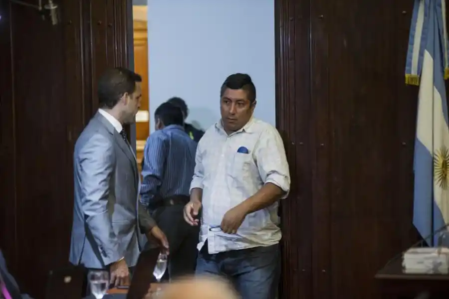 EL PRIMERO EN DECLARAR. Soto habló durante tres horas ante Sale.  