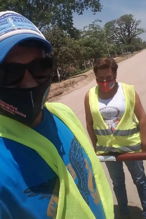 CONTROLES DE ACCESO. Habían sido implementados el año pasado, ante la primera ola de covid. FB Comuna San José de La Cocha