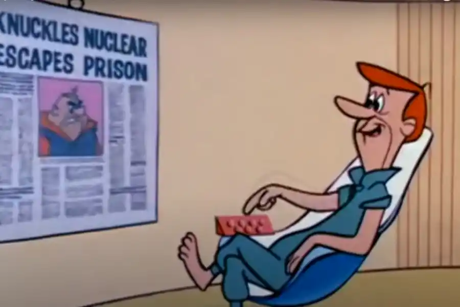 SÓNICO LEYENDO EL DIARIO 