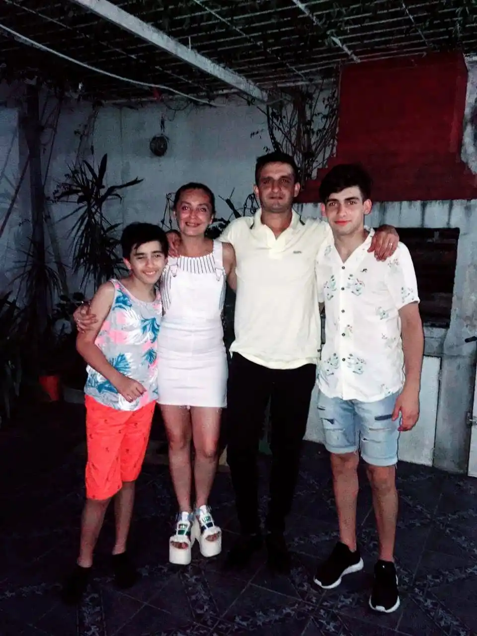 CONTEXTO FAMILIAR. Jeremías tiene el apoyo de quienes lo rodean.