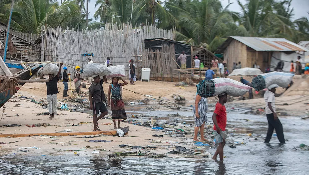 ACCIÓN MILITAR. El Ejército de Mozambique recuperó la ciudad de Palma tras días bajo control del Estado Islámico.