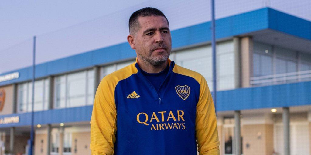 JUAN ROMÁN RIQUELME. Vicepresidente de Boca Juniors. Foto: Twitter @PredioBoca