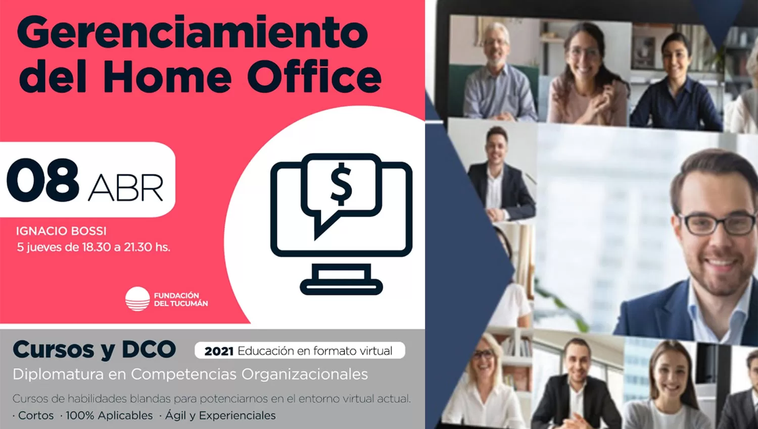 Capacitate en Gerenciamiento del Home Office, con la Fundación del Tucumán