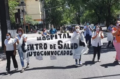 El personal de la salud convoca a una protesta en la plaza Urquiza