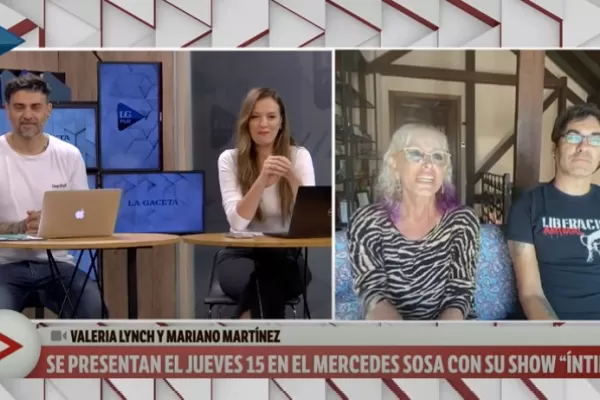 Valeria Lynch y Mariano Martínez contaron cómo será el espectáculo que brindarán en Tucumán