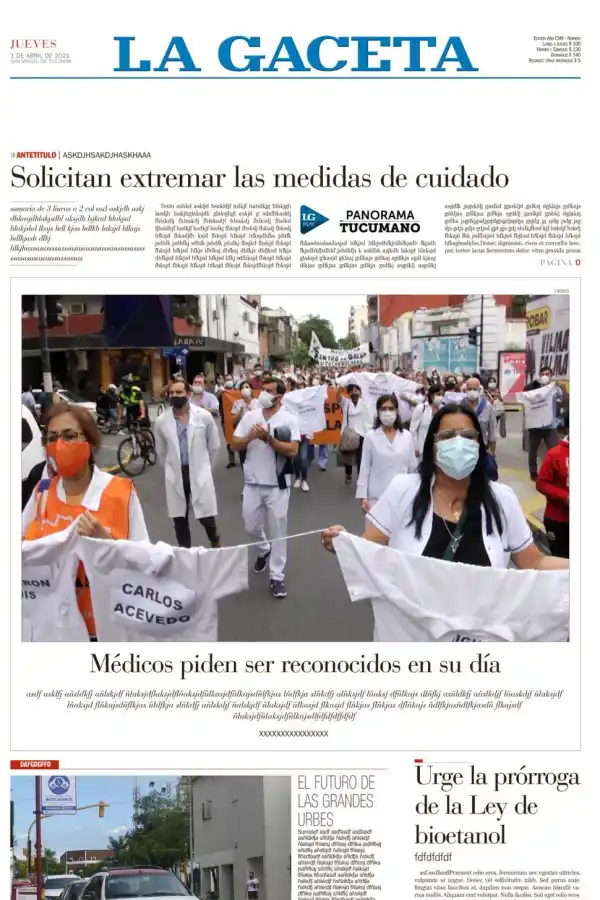 SALUD, PRIORIDAD. El impacto de la covid y el reclamo del personal sanitario son centrales para Sánchez.