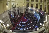La grieta se coló en el debate por Ganancias en el Senado