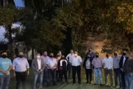 En la previa al Congreso del PJ, Manzur se reunió con comisionados rurales de Cruz Alta