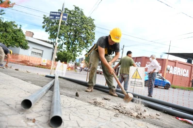 Villa Luján: una obra de la SAT beneficiará a 400 vecinos